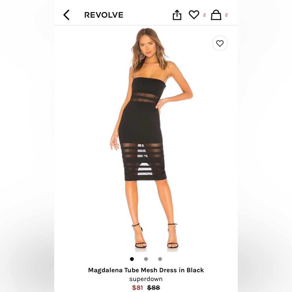 Mesh dress w/tags from Revolve